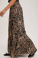 Paisley Wide Ruffled Pants