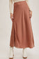 The Lila Lace Satin Midi Skirt