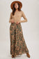 Paisley Wide Ruffled Pants