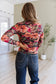 Isolde Floral Mesh Top