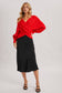 Crossover Knit Sweater