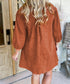 Maribel Corduroy Dress