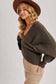 Crossover Knit Sweater