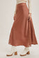 The Lila Lace Satin Midi Skirt